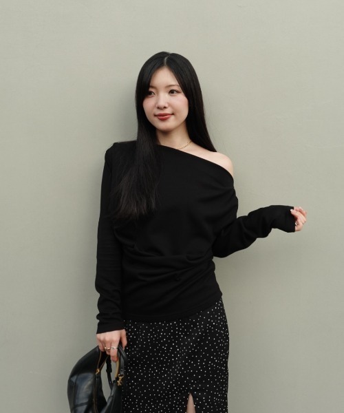 専用⭐︎SENEE 3way drape tops（3ウェイドレープトップス） 3way drape tops（3ウェイドレープトップス）（Tシャツ/カットソー