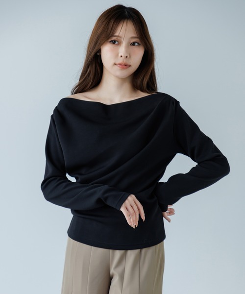 3way drape tops（3ウェイドレープトップス）（Tシャツ/カットソー