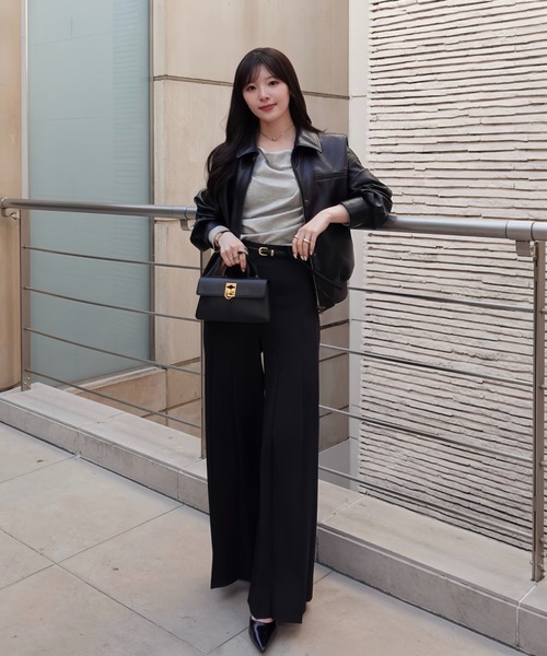 SENEE（セニー）の「3way drape tops（3ウェイドレープトップス）（T