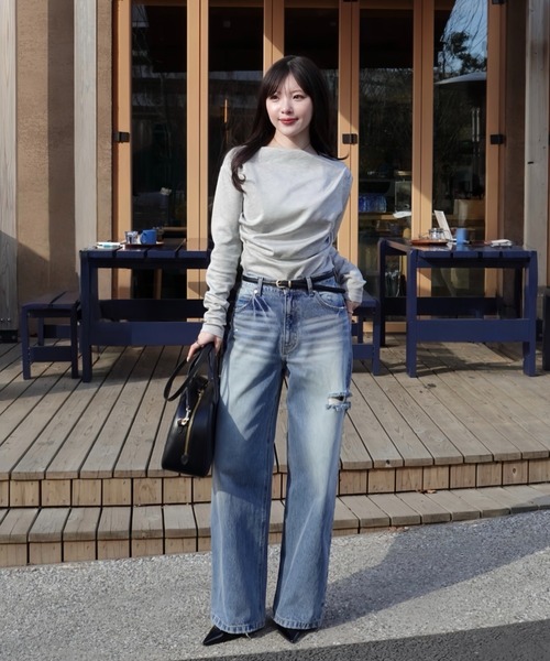 3way drape tops（3ウェイドレープトップス）（Tシャツ/カットソー