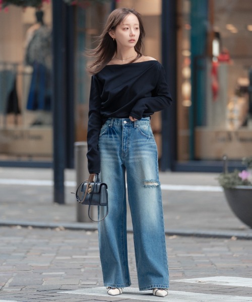 3way drape tops（3ウェイドレープトップス）（Tシャツ/カットソー