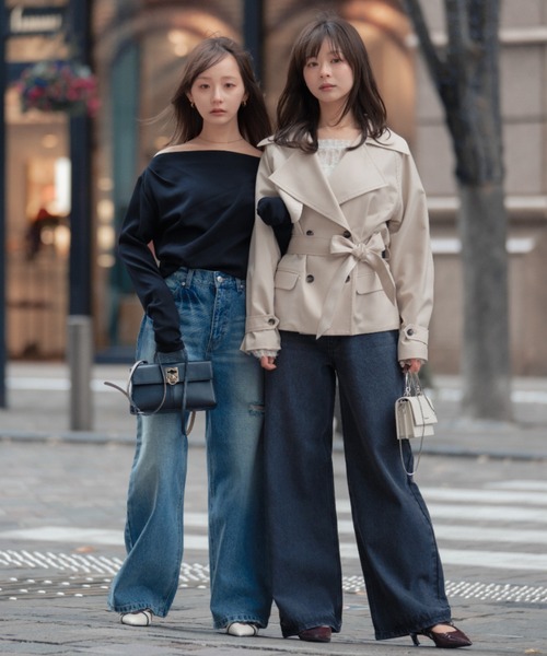 3way drape tops（3ウェイドレープトップス）（Tシャツ/カットソー