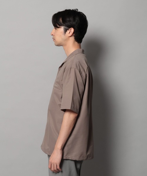 BAYFLOW（ベイフロー）の「【BUDDIES Dept.】FLOWAIR 半袖シャツ[吸水速乾・軽量・セットアップ可]（シャツ/ブラウス・メンズ・ブラック/ベージュ・MEDIUM/LARGE）」の12枚目の写真