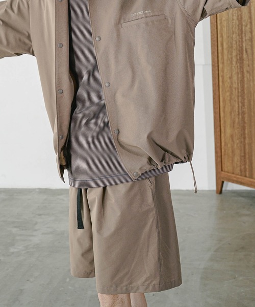 BAYFLOW（ベイフロー）の「【BUDDIES Dept.】FLOWAIR 半袖シャツ[吸水速乾・軽量・セットアップ可]（シャツ/ブラウス・メンズ・ブラック/ベージュ・MEDIUM/LARGE）」の18枚目の写真