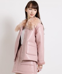 ジャケット・アウター milk MILKFED. コート アウター ブルゾン ミルクフェド MILKFED ボア