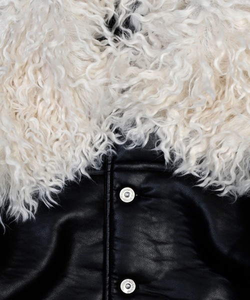 MILK（ミルク）の「モフレザー ジャケット（ブルゾン・レディース・C/A/B・FREE）」の5枚目の写真