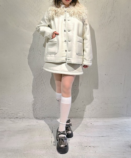 MILK（ミルク）の「モフレザー ジャケット（ブルゾン・レディース・C/A/B・FREE）」の20枚目の写真