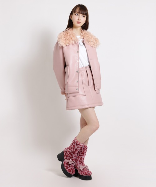 MILK（ミルク）の「モフレザー ジャケット（ブルゾン・レディース・C/A/B・FREE）」の22枚目の写真