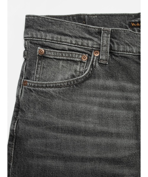 Nudie Jeans(ヌーディージーンズ)の「Nudie Jeans/ヌーディージーンズ Lean Dean / スリムテーパードジーンズ / Grey Hurricane / レングス30(デニムパンツ・メンズ・グレー系その他・28inch/29inch/30inch/31inch/32inch/33inch/34inch)」の6枚目の写真