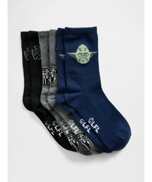 GAP（ギャップ）の「GapKids | スター・ウォーズ(TM) クルーソックス 3足セット（ソックス/靴下・キッズ）」