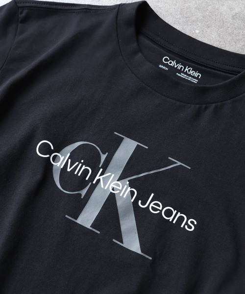 tシャツ 「 /カルバンクライン」CLASSIC LOGO TEE/ CK クラシックロゴ クルーネック 半袖Tシャツ レディー Calvin Klein tシャツ 「Calvin Klein/カルバンクライン