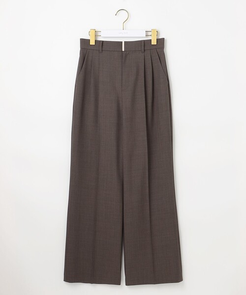ANY SIS（エニィスィス）の「ウーステッドエステル ワイドパンツ（その他パンツ・レディース・ネイビー系/イエロー系/グレー系・X-LARGE）」の15枚目の写真