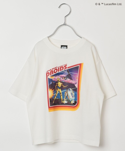 FOUND GOOD(ファウンドグッド)の「スターウォーズ/BプリントTEE5S(Tシャツ/カットソー・キッズ・ブラック/ホワイト系5/グレー系2・140cm/150cm/120cm/130cm)」の20枚目の写真