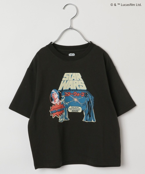 FOUND GOOD(ファウンドグッド)の「スターウォーズ/BプリントTEE5S(Tシャツ/カットソー・キッズ・ブラック/ホワイト系5/グレー系2・140cm/150cm/120cm/130cm)」の22枚目の写真