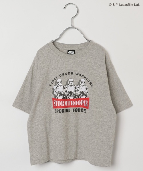 FOUND GOOD(ファウンドグッド)の「スターウォーズ/BプリントTEE5S(Tシャツ/カットソー・キッズ・ブラック/ホワイト系5/グレー系2・140cm/150cm/120cm/130cm)」の12枚目の写真