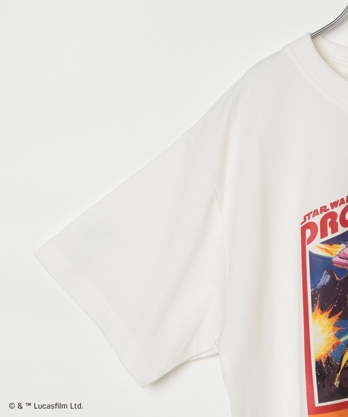 FOUND GOOD(ファウンドグッド)の「スターウォーズ/BプリントTEE5S(Tシャツ/カットソー・キッズ・ブラック/ホワイト系5/グレー系2・140cm/150cm/120cm/130cm)」の9枚目の写真