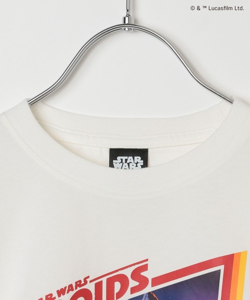 FOUND GOOD(ファウンドグッド)の「スターウォーズ/BプリントTEE5S(Tシャツ/カットソー・キッズ・ブラック/ホワイト系5/グレー系2・140cm/150cm/120cm/130cm)」の10枚目の写真