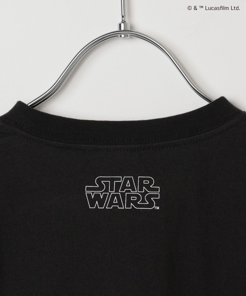 FOUND GOOD(ファウンドグッド)の「スターウォーズ/BプリントTEE5S(Tシャツ/カットソー・キッズ・ブラック/ホワイト系5/グレー系2・140cm/150cm/120cm/130cm)」の17枚目の写真