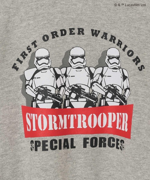FOUND GOOD(ファウンドグッド)の「スターウォーズ/BプリントTEE5S(Tシャツ/カットソー・キッズ・ブラック/ホワイト系5/グレー系2・140cm/150cm/120cm/130cm)」の16枚目の写真
