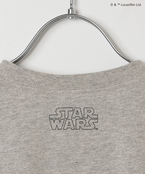 FOUND GOOD(ファウンドグッド)の「スターウォーズ/BプリントTEE5S(Tシャツ/カットソー・キッズ・ブラック/ホワイト系5/グレー系2・140cm/150cm/120cm/130cm)」の8枚目の写真