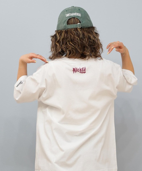 TOY　MACHINE（トイ　マシーン）の「TOY MACHINE/トイマシーン TMC SKB3 WASHED CAP キャップ 252045005（キャップ・メンズ・オレンジ/ブラック/オリーブ・FREE）」の9枚目の写真