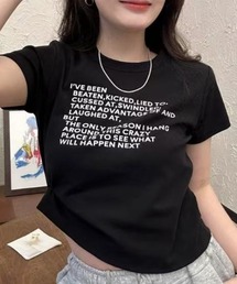 Vipoa（ヴィポア）の「LOGO PRINT TEE（Tシャツ/カットソー・レディース）」