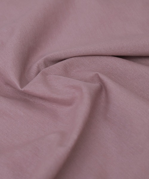 libelle more（リベル モア）の「【抗菌・UVカット・吸水速乾】「やわさらリネン」スキッパーシャツ（シャツ/ブラウス・レディース・グリーン/モカ/ピンク/ブラック/オフホワイト/ブルー・M）」の9枚目の写真