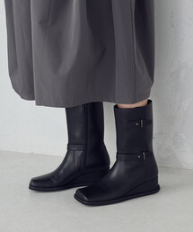 COMME CA ISM | ミドル丈　バイカーブーツ(ブーツ)