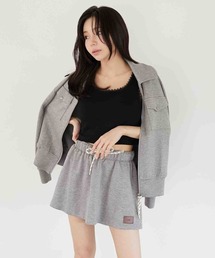 Luan（ルアン）の「【Luan】【FLIGHT COLLECTION】JACKET & FLARE MINI SKIRT/ジャケット＆フレアミニスカート（セットアップ）」