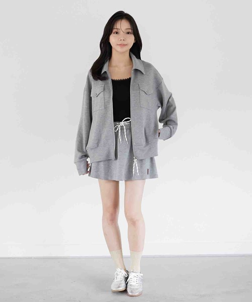 Luan（ルアン）の「【Luan】【FLIGHT COLLECTION】JACKET & FLARE MINI