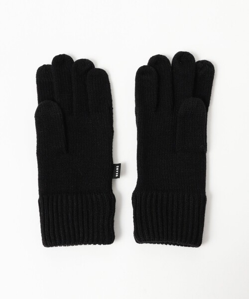 BEAMS(ビームス)の「ケーブルニット グローブ(タッチパネル対応)(手袋・メンズ・ブラック/ブラウン/ネイビー・ONE SIZE)」の4枚目の写真