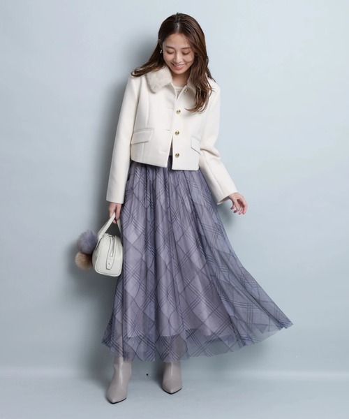 JUSGLITTY（ジャスグリッティー）の「クロップドジャケット（その他