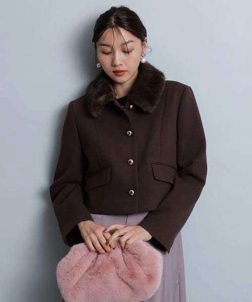 JUSGLITTY（ジャスグリッティー）の「クロップドジャケット（その他