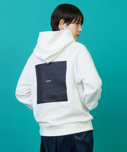 FRAPBOIS（フラボア）の「テイスパーカー（パーカー・レディース・ホワイト/ブラック・2/1）」の4枚目の写真