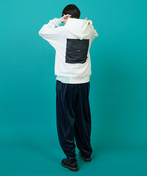 FRAPBOIS（フラボア）の「テイスパーカー（パーカー・レディース・ホワイト/ブラック・2/1）」の12枚目の写真