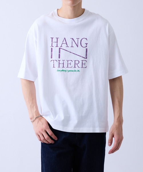 JUNRED(ジュンレッド)の「【ドライタッチ・通気性】アソートプリントTシャツ(Tシャツ/カットソー・メンズ・ホワイト/ホワイト系その他/ブラック/ブラック系その他・L/LL/M)」の2枚目の写真