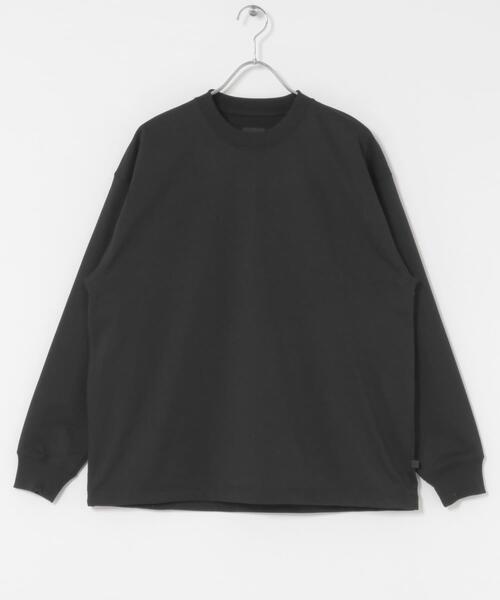 DAIWA PIER39(ダイワピア39)の「DAIWA PIER39 TECH DRAWSTRING TEE L/S(Tシャツ/カットソー・メンズ・カーキ/ブラック/ライトグレー/ホワイト・MEDIUM/SMALL/X-LARGE/LARGE)」の5枚目の写真