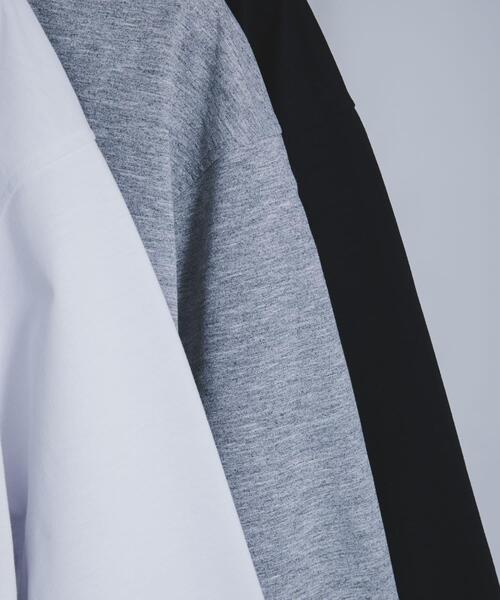 DAIWA PIER39(ダイワピア39)の「DAIWA PIER39 TECH DRAWSTRING TEE L/S(Tシャツ/カットソー・メンズ・カーキ/ブラック/ライトグレー/ホワイト・MEDIUM/SMALL/X-LARGE/LARGE)」の16枚目の写真