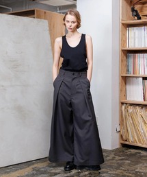 VOAAOV ヴォアーブ　ワイドロングコート　ビッグシルエット　ブラック VOAAOV ステンカラースタンドビッグコート check - BISHOOL