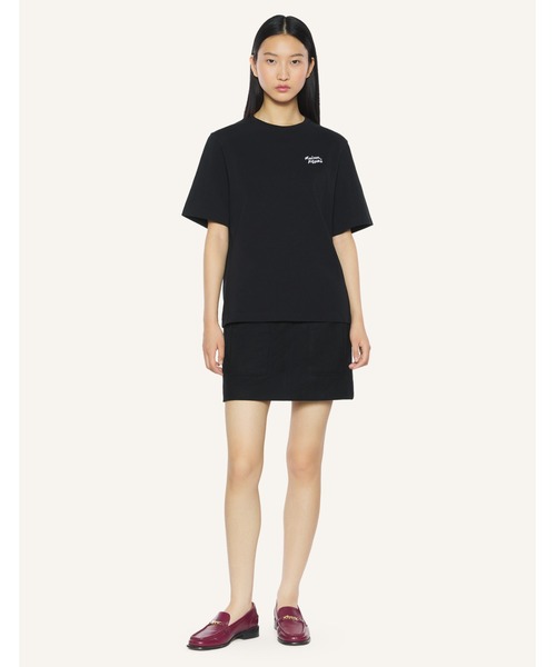 Maison Kitsune(メゾンキツネ)の「MAISON KITSUNE HANDWRITING COMFORT TEE-SHIRT(Tシャツ/カットソー・レディース・アイボリー/ネイビー/ライトグリーン系/ホワイト/ブラック×ホワイト・S/M/L/XXS/XS)」の20枚目の写真