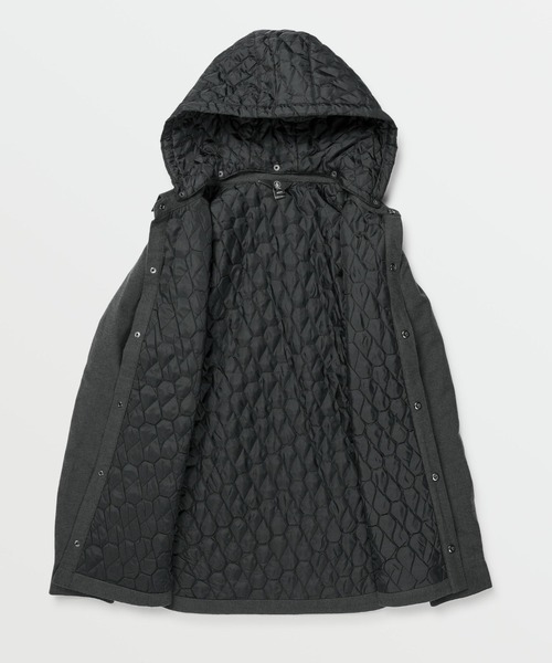 VOLCOM（ボルコム）の「【VOLCOM/ボルコム】 Mens Insulated Riding Flannel /フランネルシャツスキースノーボードジャケット（その他アウター・メンズ・スミクロ・MEDIUM/LARGE）」の2枚目の写真