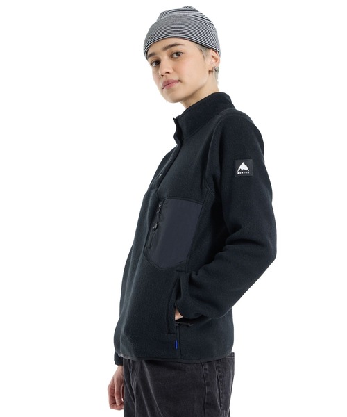 BURTON(バートン)の「Cinder フリース プルオーバー(スウェット・レディース・ブラック・XS/S/M)」の2枚目の写真