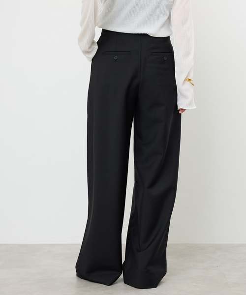 Deuxieme Classe(ドゥーズィエムクラス)の「【ROHE/ロヘ】RELAXED DRAWSTRING TROUSERS(その他パンツ・レディース・ブラック・34/36)」の4枚目の写真