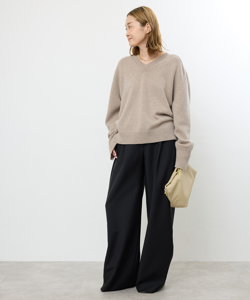 Deuxieme Classe(ドゥーズィエムクラス)の「【ROHE/ロヘ】RELAXED DRAWSTRING TROUSERS(その他パンツ・レディース・ブラック・34/36)」の8枚目の写真