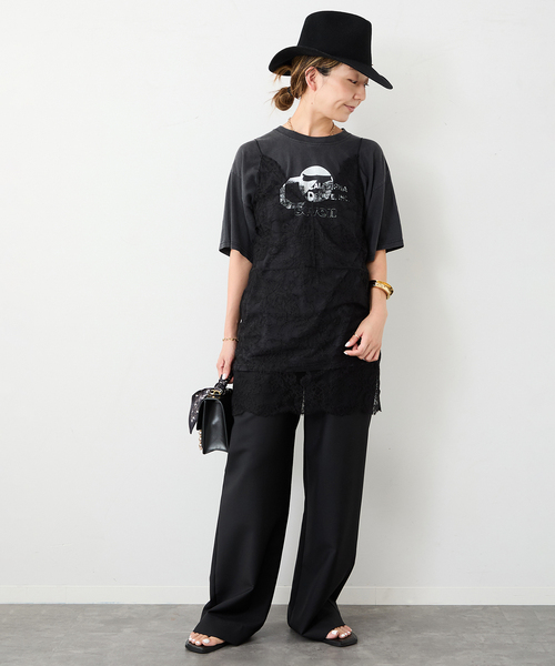 Deuxieme Classe(ドゥーズィエムクラス)の「【ROHE/ロヘ】RELAXED DRAWSTRING TROUSERS(その他パンツ・レディース・ブラック・34/36)」の12枚目の写真