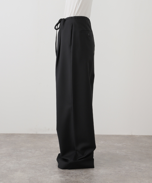 Deuxieme Classe(ドゥーズィエムクラス)の「【ROHE/ロヘ】RELAXED DRAWSTRING TROUSERS(その他パンツ・レディース・ブラック・34/36)」の16枚目の写真