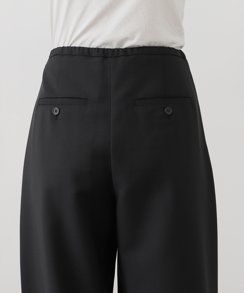Deuxieme Classe(ドゥーズィエムクラス)の「【ROHE/ロヘ】RELAXED DRAWSTRING TROUSERS(その他パンツ・レディース・ブラック・34/36)」の19枚目の写真