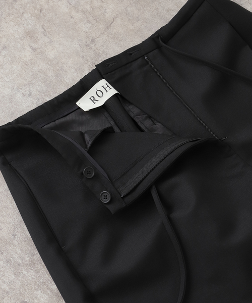 Deuxieme Classe(ドゥーズィエムクラス)の「【ROHE/ロヘ】RELAXED DRAWSTRING TROUSERS(その他パンツ・レディース・ブラック・34/36)」の22枚目の写真