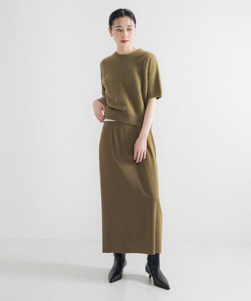 URBAN RESEARCH(アーバンリサーチ)の「マーベルトストレートミディスカート(スカート・レディース・カーキ/スミクロ・36/38)」の9枚目の写真