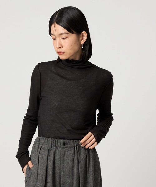 BRIEFING ハイネックシャツS ブラック BRIEFING ハイネックシャツ S 黒